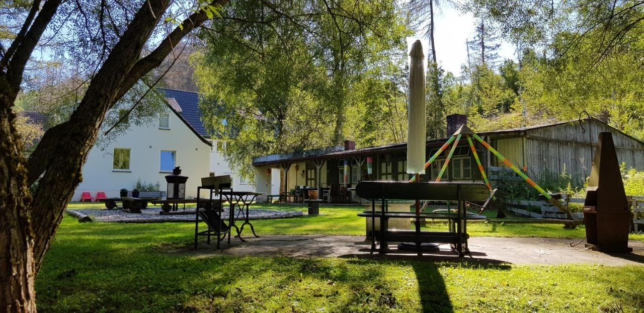 Naturferienhaus Luppbodemuhle Allrode Exterior photo